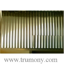 Chapa de aluminio corrugado para la arquitectura, techado e ingeniería